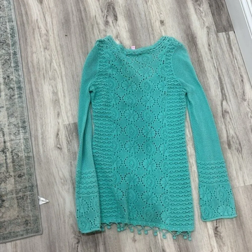 Lilly Pulitzer athena  Crochet Cover-Up size XS